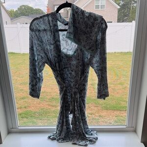 Three Piece Floral Loungewear Set